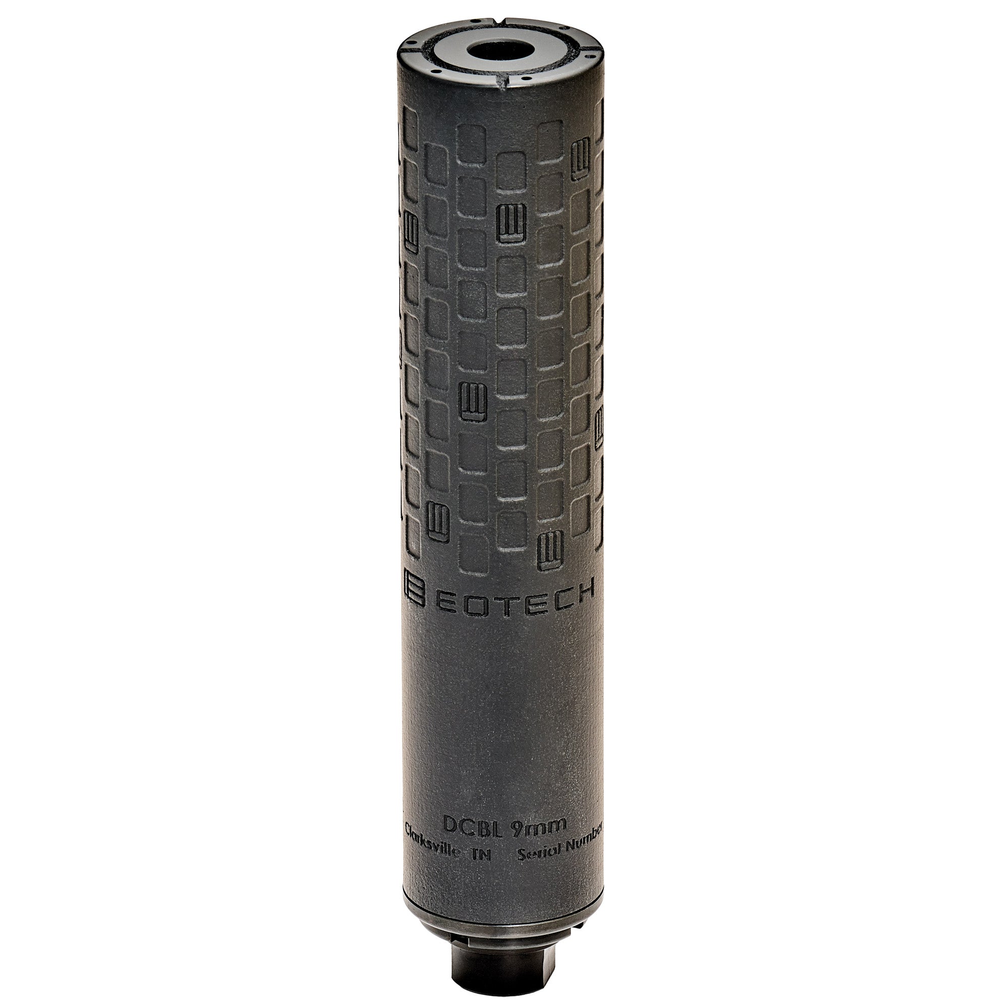 EOTECH DCBL-9PCC, Suppressor, 9MM, 7" Length, 1.6" Diameter