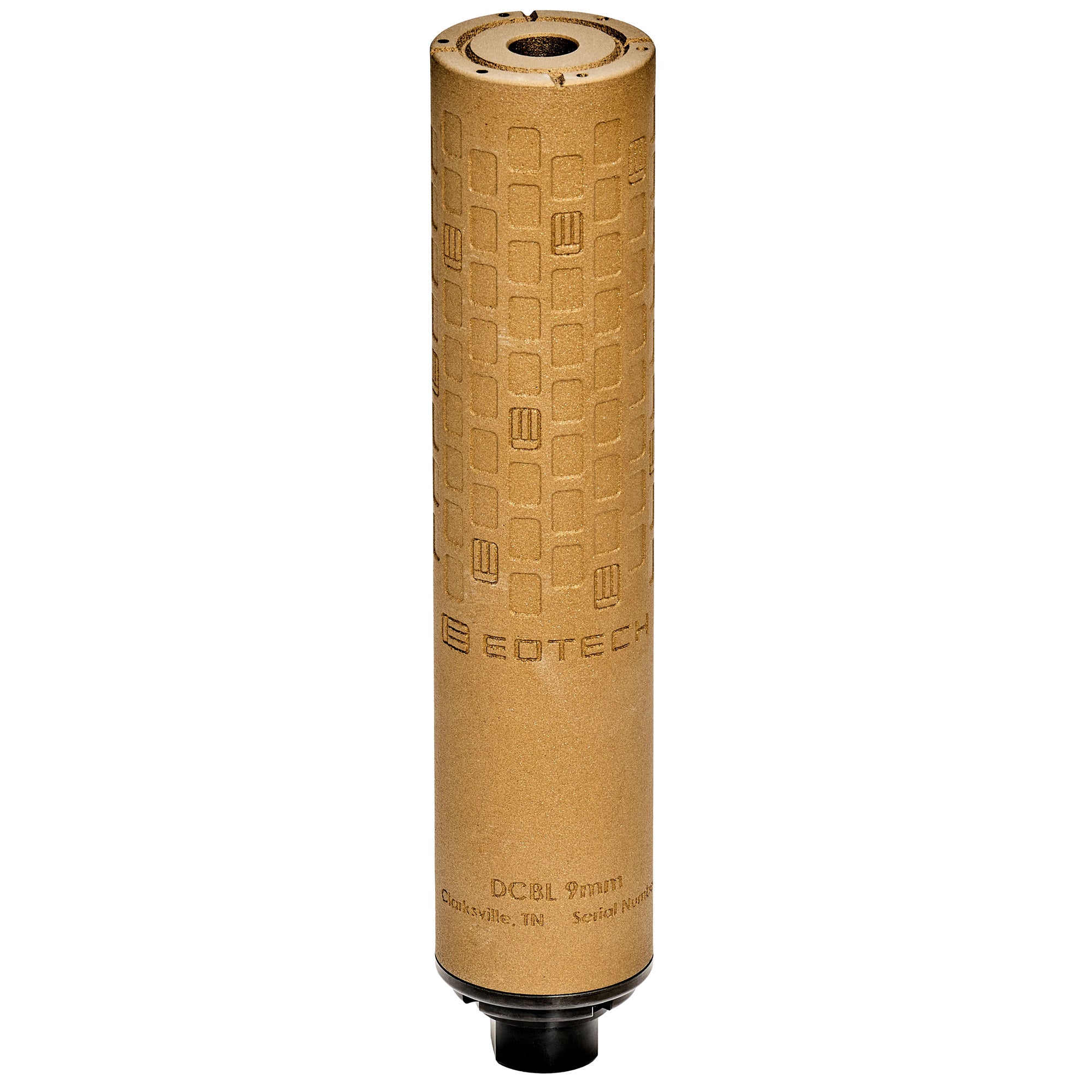 EOTECH DCBL-9PCC, Suppressor, 9MM, 7" Length, 1.6" Diameter