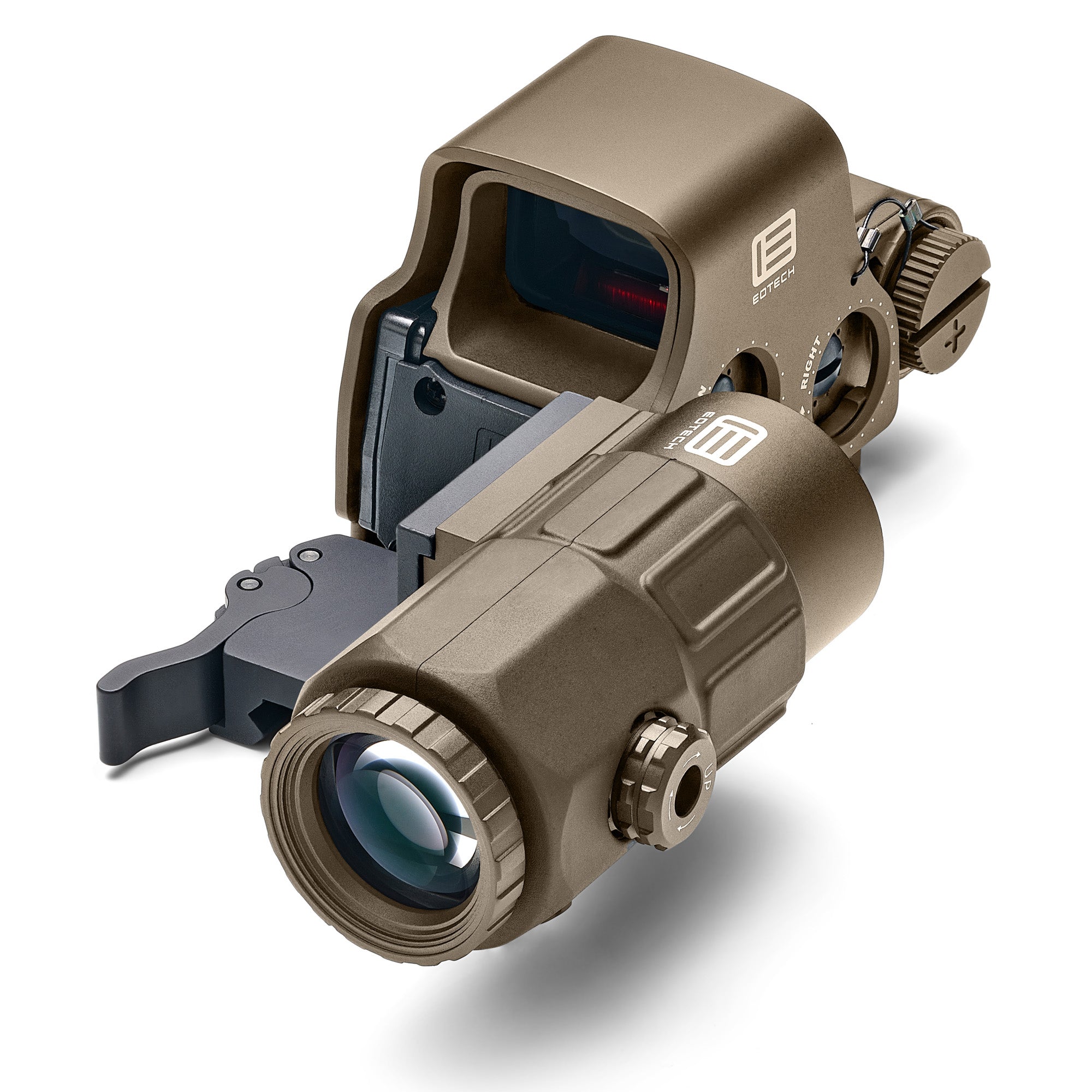 EOTECH EXPS3-0 Holographic Sight, Red 68 MOA Ring with 1 MOA Dot Reticle