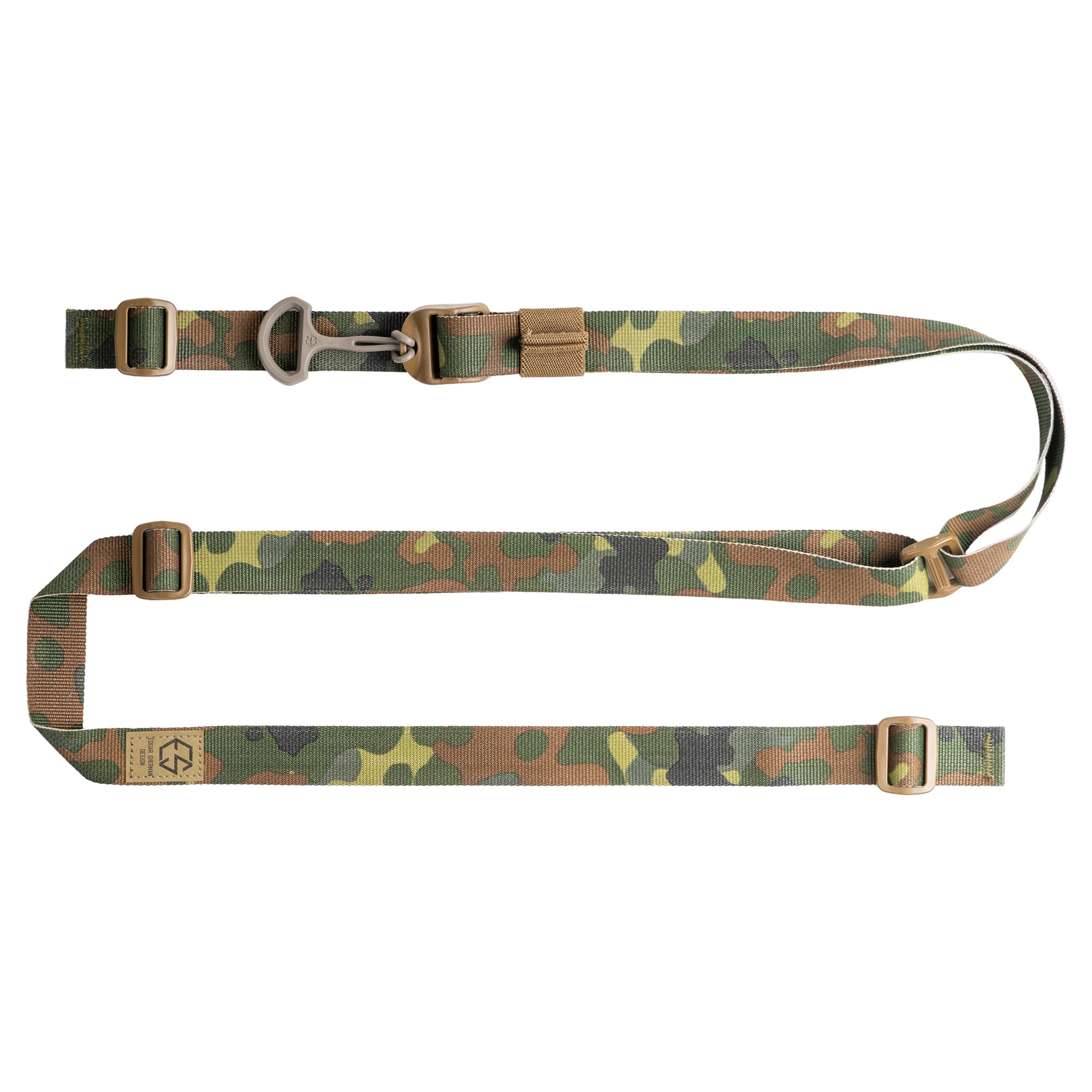 Edgar Sherman Design ESD Sling, 2-Point Combat Sling, 1", Matte, Flecktarn