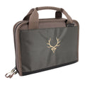 Evolution Outdoor Marksman Pistol Case, Fits 2 Full Size Pistols, Polyester, Green