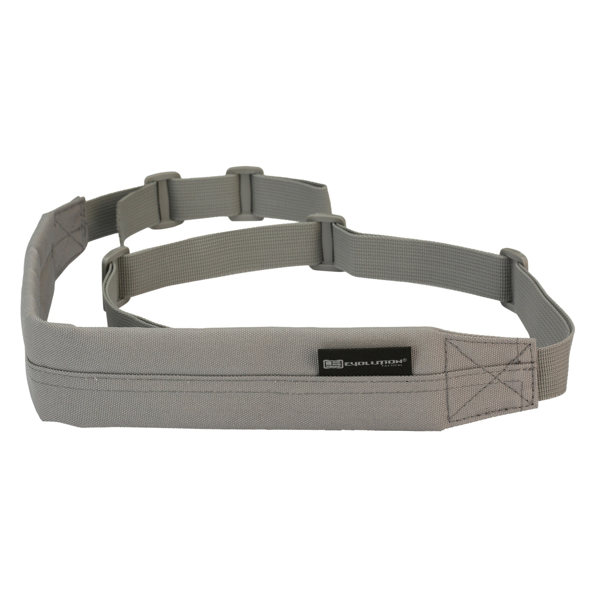 Evolution Outdoor 2-Point Sling, Nylon Webbing, Foam Padded, Adjustable, Gray