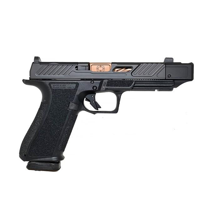Shadow Systems DR920P 9mm BLK ELITE Slide Comp Brl Brnz 10Rd CA Compliant