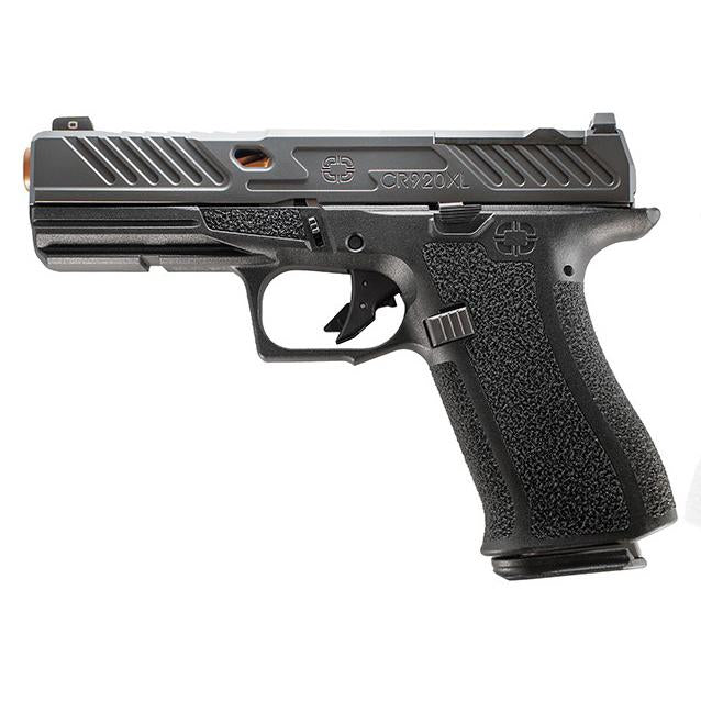 Shadow Systems CR920XL 9mm 10rd ELITE Slide Optic Blk Spiral Brl Bronze