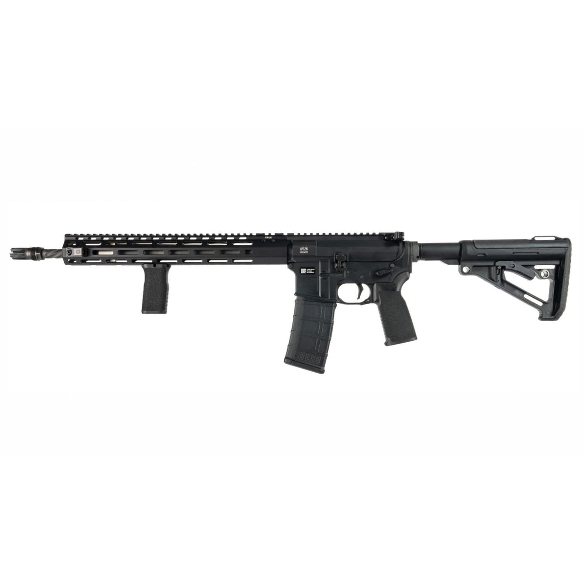 U526 Rifle 5.56 Blk Ambi SS Stk 16'' Spiral Hybrid CL BBl DLC BCG Maelstrom