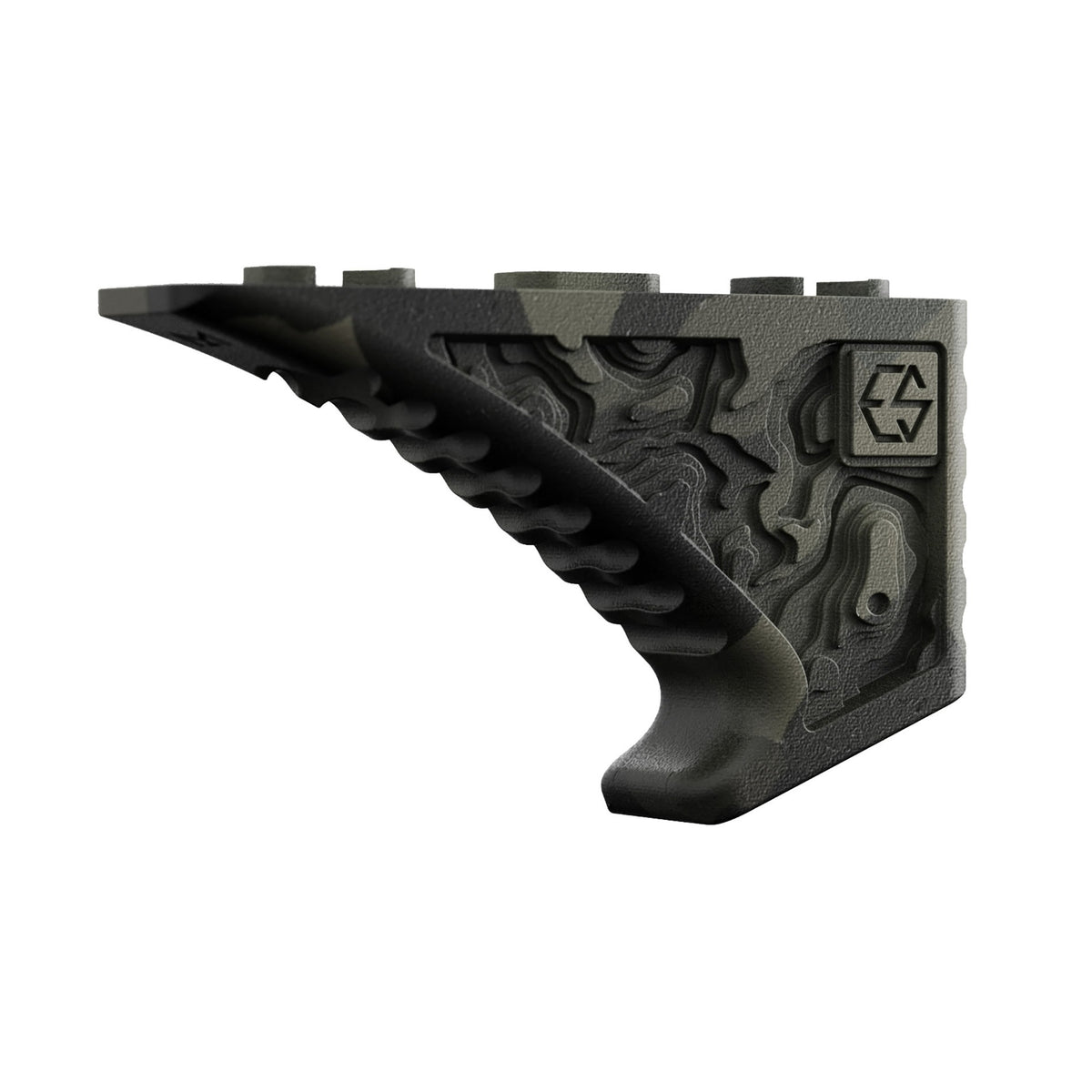 Open Box Return -Edgar Sherman Design Enhanced M-LOK Angled Foregrip - Multicam Black