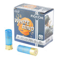 Fiocchi Ammunition White Rino, 12 Gauge, 2.75", #7.5 Lead Shot, 25 Round Box