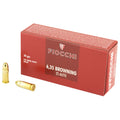 Fiocchi Ammunition Centerfire Pistol, 25ACP, 50 Grain, Full Metal Jacket, 50 Round Box
