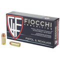 Fiocchi Ammunition Centerfire Pistol, 40S&W, 165 Grain, Full Metal Jacket, 50 Round Box