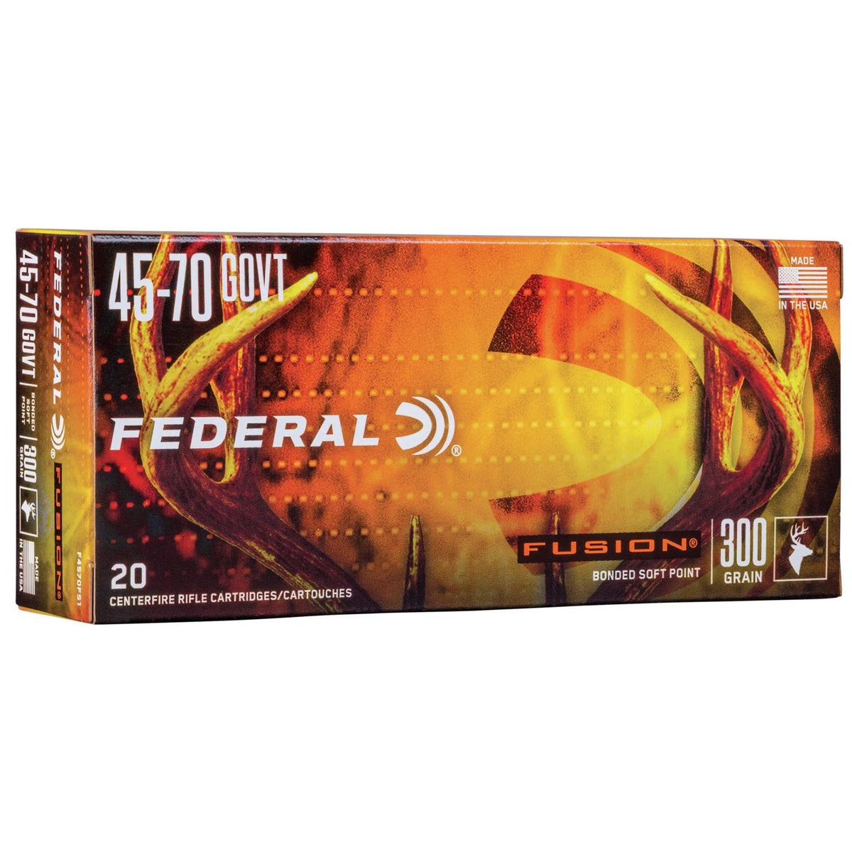 FUSION 4570 GOVT 300GR AMMO 20RD