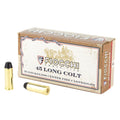 Fiocchi Ammunition Centerfire Pistol, 45 Colt, 250 Grain, Lead Round Nose Flat Point