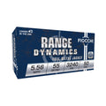 Fiocchi Ammunition Rifle, 5.56 NATO, 55 Grain, Full Metal Jacket Boat Tail, M193