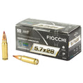 Fiocchi Ammunition Hyperformance, 5.7X28MM, 35 Grain, Frangible, 50 Round Box