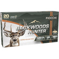 Fiocchi Ammunition Backwoods Hunter, 7MM-08 Remington, 140 Grain, Copper Hollow Point