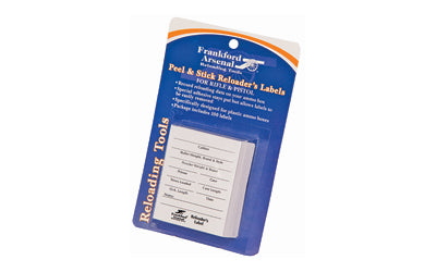 FRANKFORD RFL/PSTL RELOAD LABEL100PK