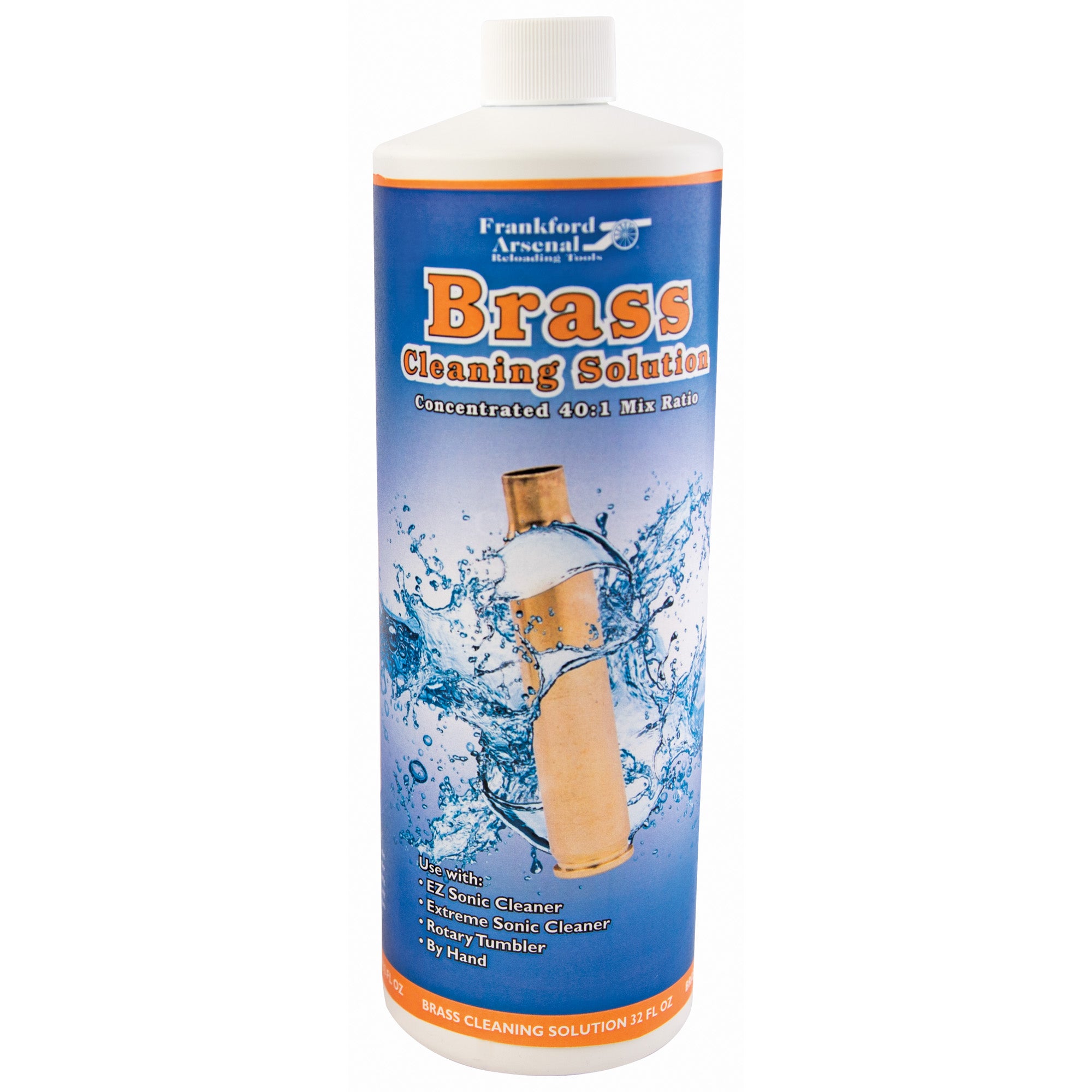 Frankford Arsenal Ultrasonic Brass Cleaning Solution, 32oz