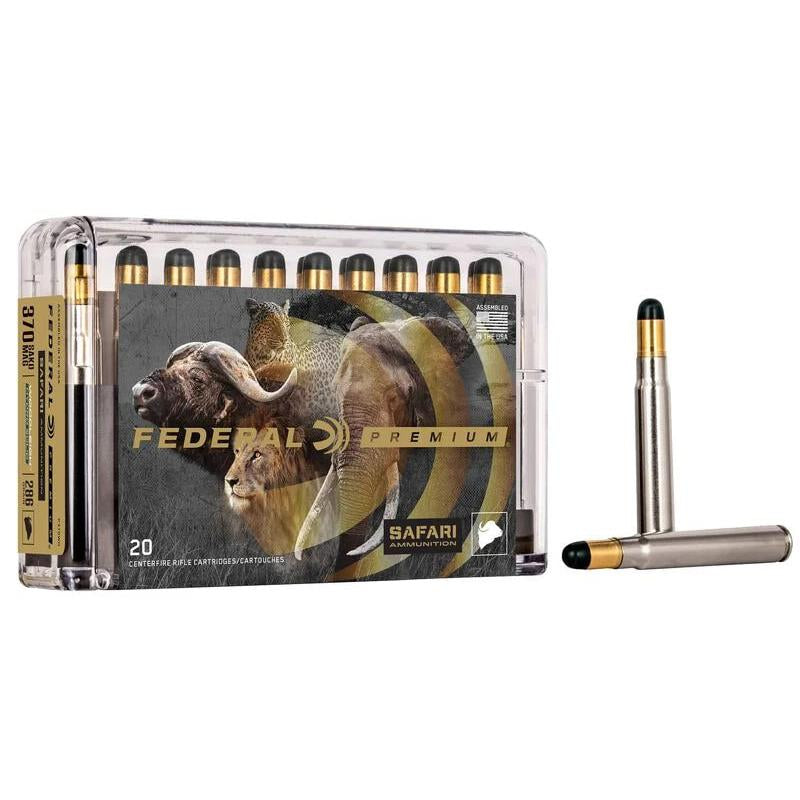FEDERAL 370 SAK0 MAG 286GR WOODLEIGH HYDRO AMMO 20RD