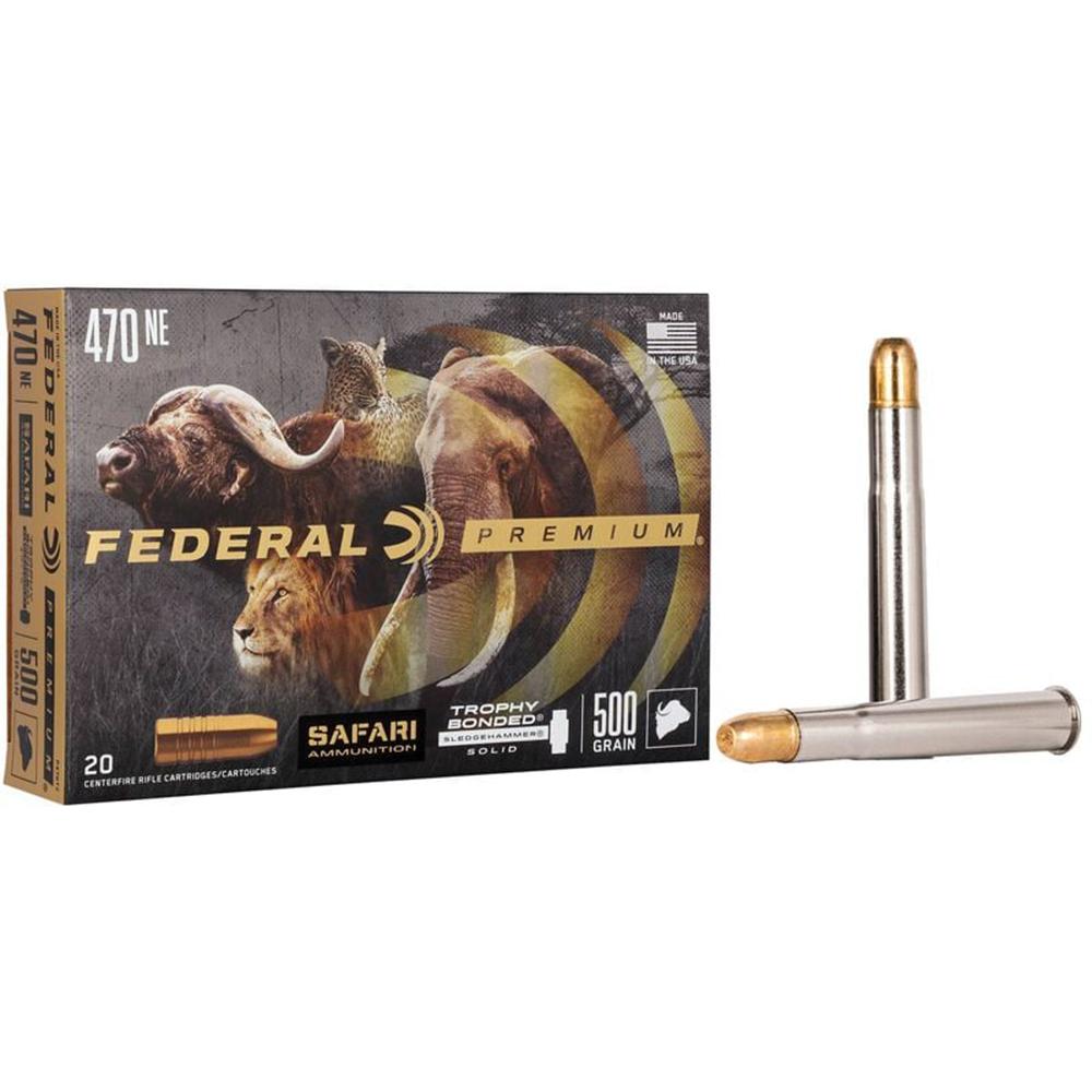 FEDERAL 470 EXPRESS NITRO 500GR TROPHY BONDED SLEDGEHAMMER AMMO 20RD