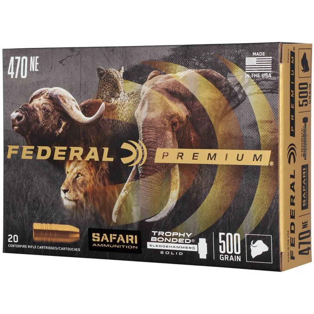 FEDERAL 470 EXPRESS NITRO 500GR TROPHY BONDED SLEDGEHAMMER AMMO 20RD
