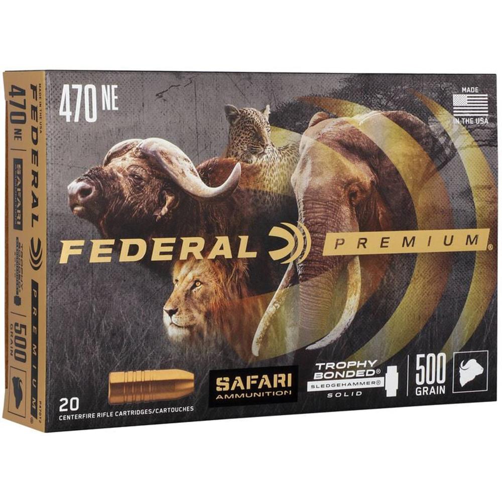 FEDERAL 470 EXPRESS NITRO 500GR TROPHY BONDED SLEDGEHAMMER AMMO 20RD