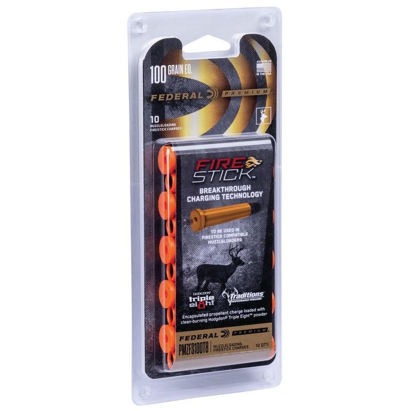 FEDERAL MUZZLELOADER 100GR FIRESTICK TRIPLE 8 10RD