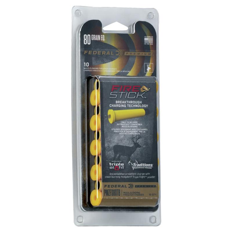 FEDERAL MUZZLELOADER 80GR FIRESTICK TRIPLE 7 10RD
