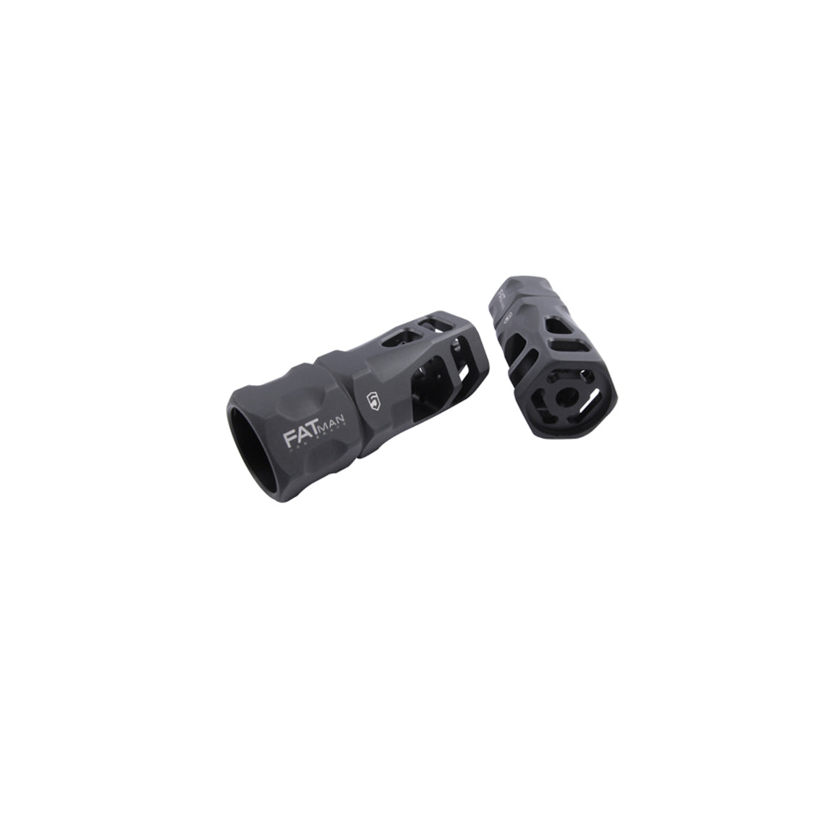 Phase 5 Weapon Systems FATman Hex Brake - 1/2x28 - 9mm - Crush Washer Included