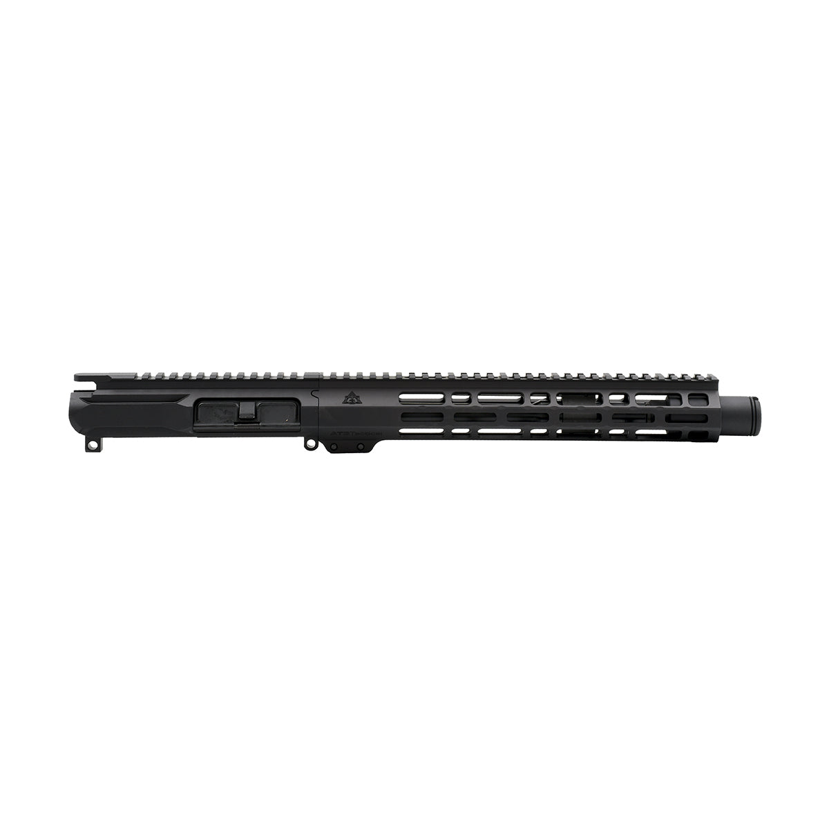 Open Box Return - AT3™ Assembled Pistol Upper for AR-15 - 5.56 NATO - 10.5" Barrel - 12" Handguard - No BCG/CH - 3 Colors - Black