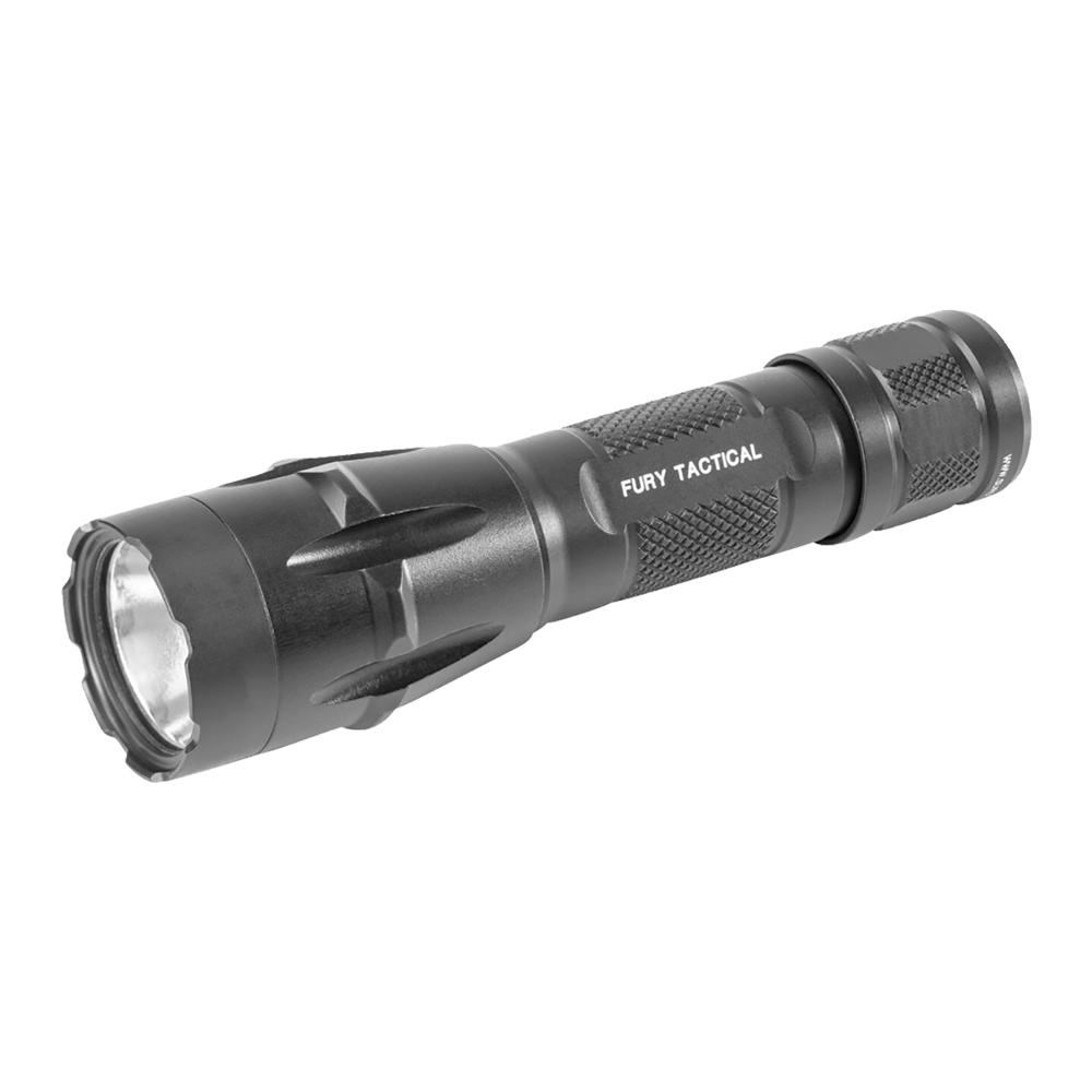 FURY DUAL FUEL TACTICAL 1500 LU WH LED ALUM BLK TYPE 3 ANO CLICK SWITCH