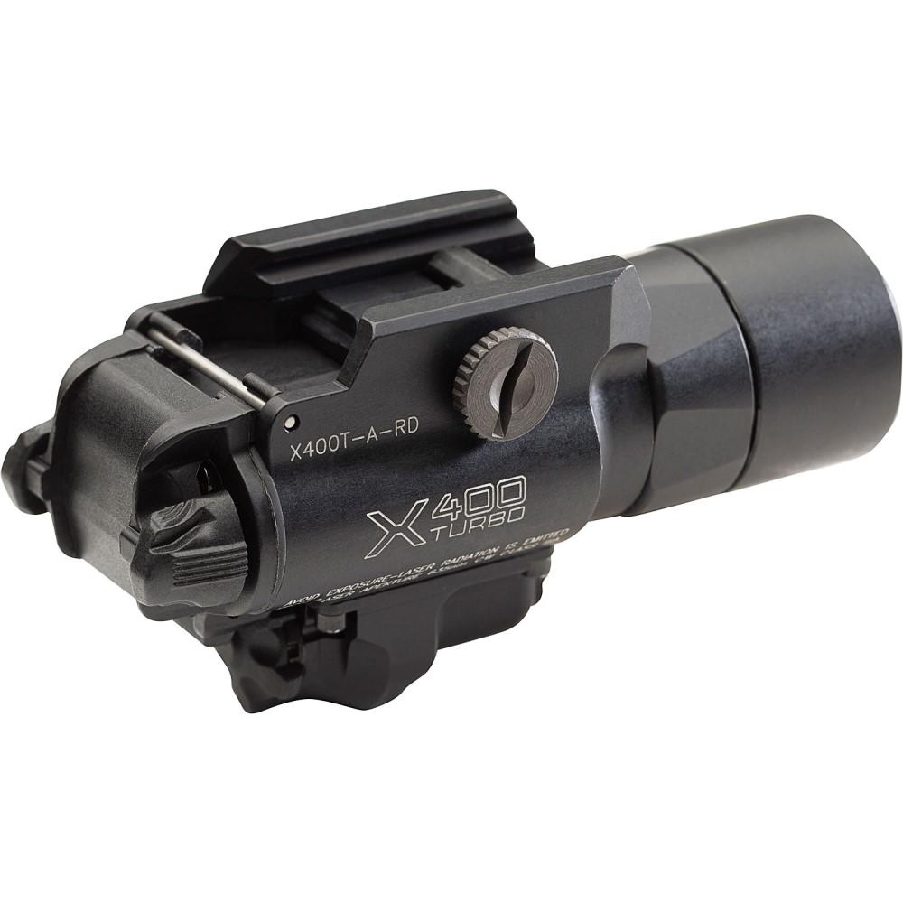 X400 TURB6V-UNIV-PICTNY THMBSCRW RAILMNT  635 nM RED LASER  BLK  Z-XBC