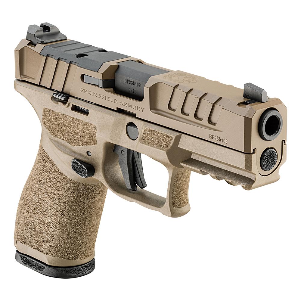 SPRINGFIELD ECHELON 9MM 4.0C 4 SLIDE / COMPACT PISTOL (2) 15 RND FDE