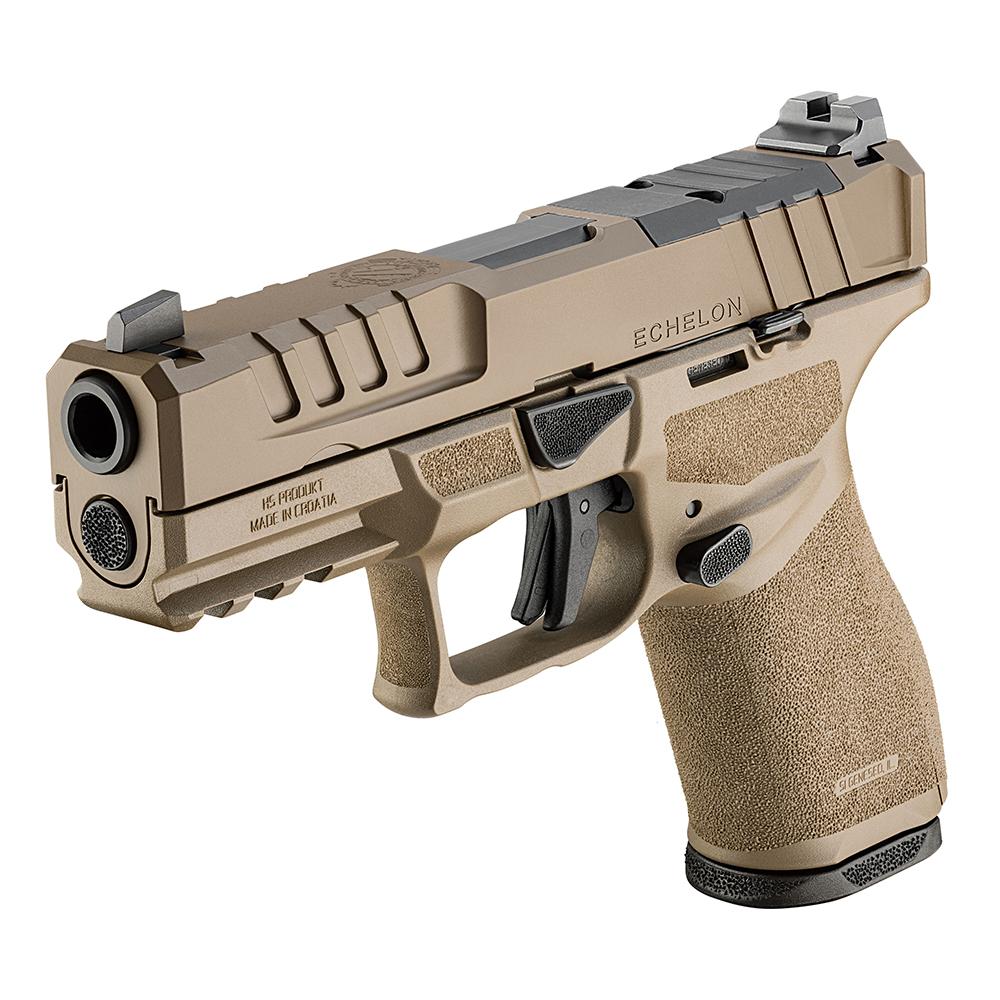 SPRINGFIELD ECHELON 9MM 4.0C 4 SLIDE / COMPACT PISTOL (1) 15 (1) 18 FDE