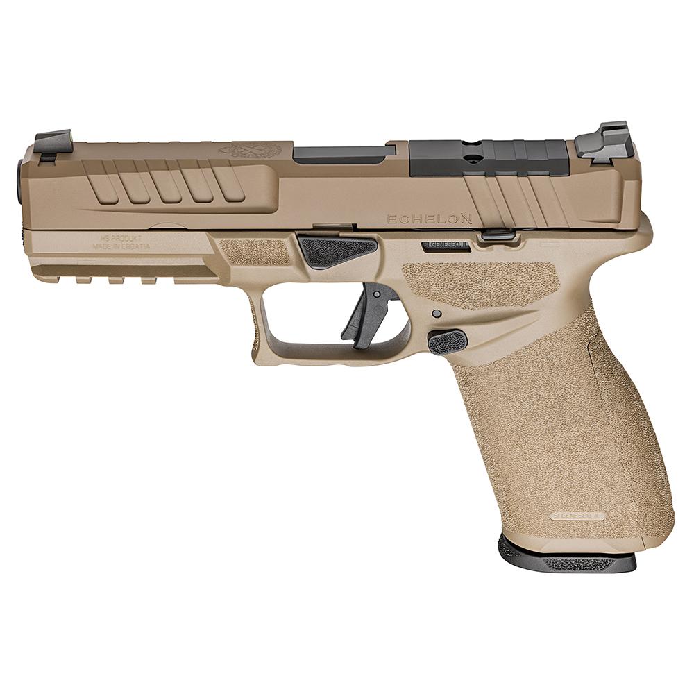 Springfield Echelon 9mm Desert FDE U-Notch  (1) 17RND (1) 20 Rnd