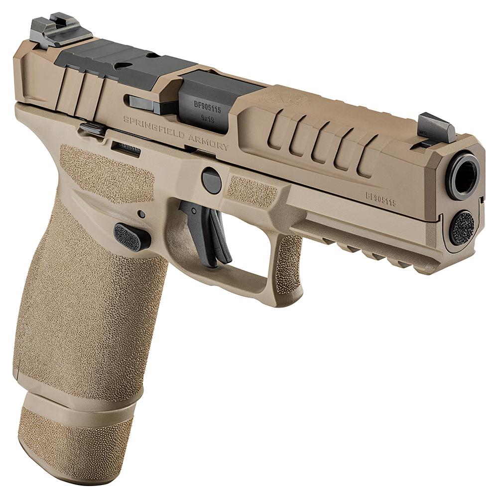 Springfield Echelon 9mm Desert FDE U-Notch  (1) 17RND (1) 20 Rnd