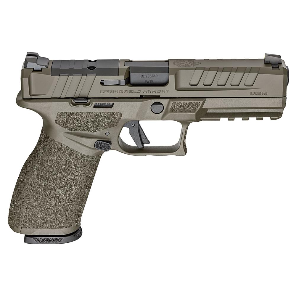 Springfield Echelon 9mm U-Notch OD Green (1) 17RND (1) 20 Rnd