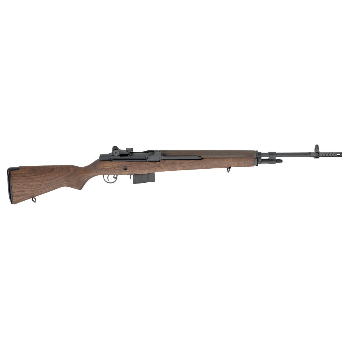 M1A 7.62NATO 22IN CARBON BRL WALNUT STOCK *CA COMP 1-10RD