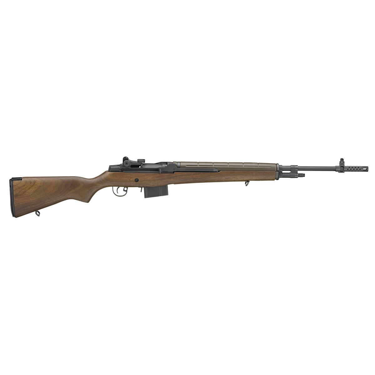 M1A NAT. MATCH 7.62NATO 22IN CARBON BRL WALNUT STOCK *CA COMP 1-10RD