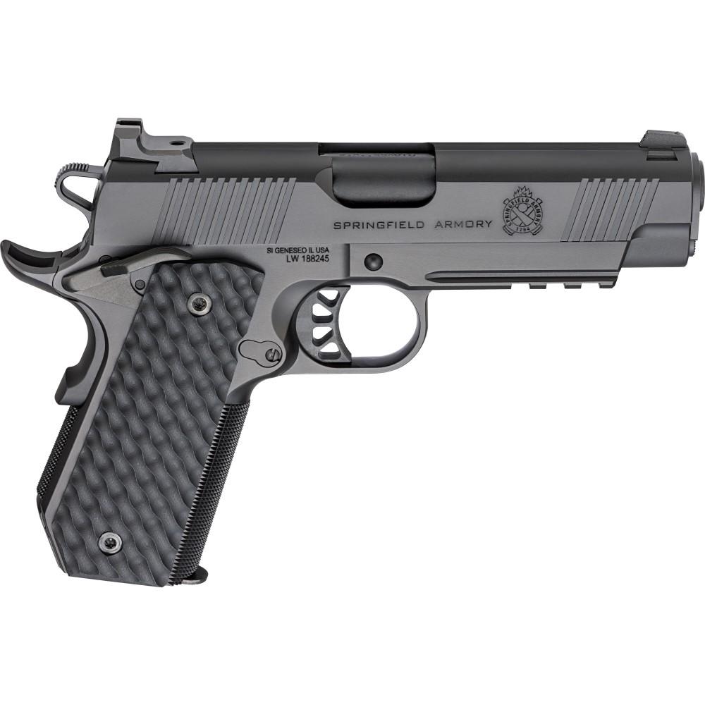 Springfield TRP 1911 w/carry cut & light rail .45 ACP BLK 2-7rd