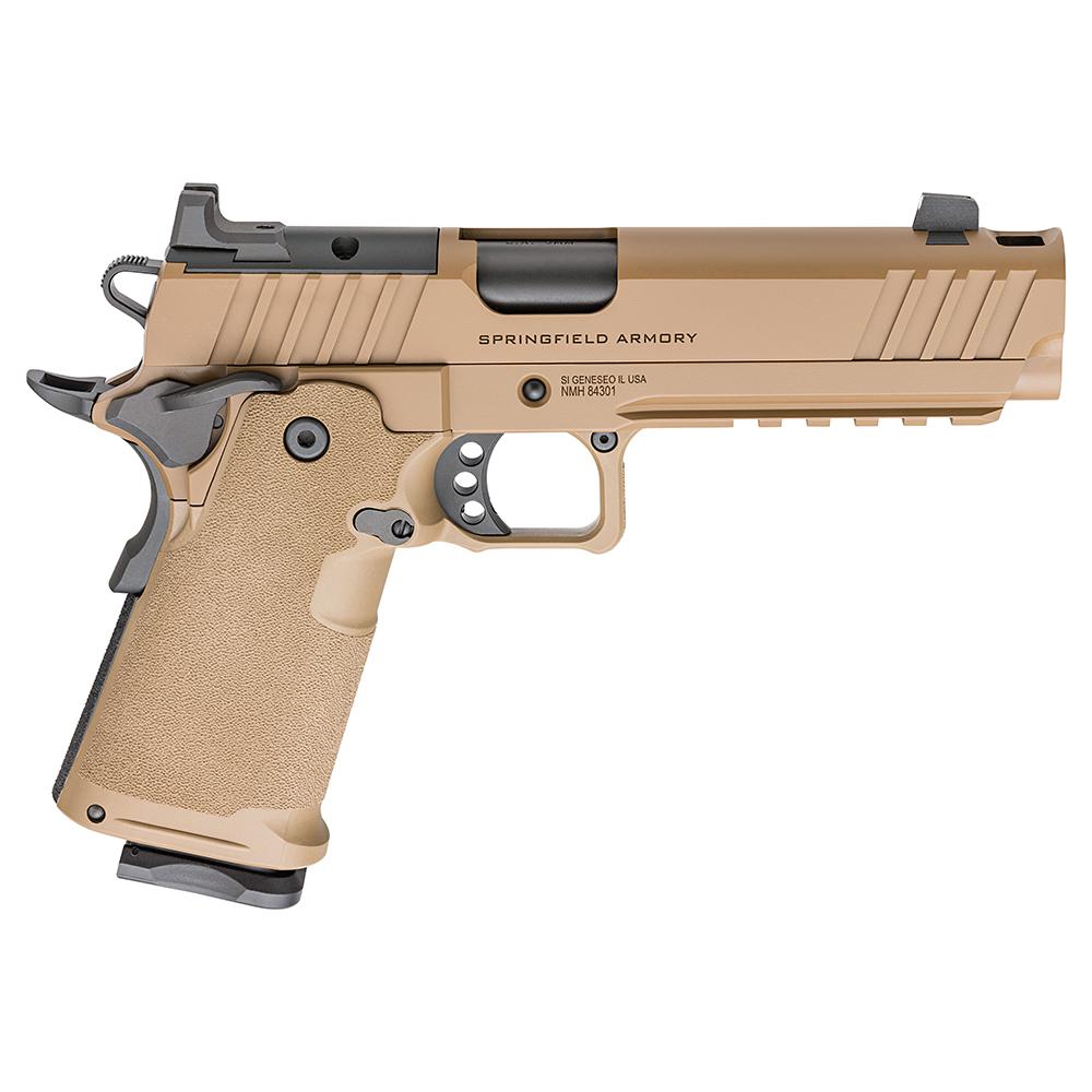 Springfield 1911 DS Prodigy Comp Pistol 9mm 5'' (1)17 (1)20 Coyote Brown