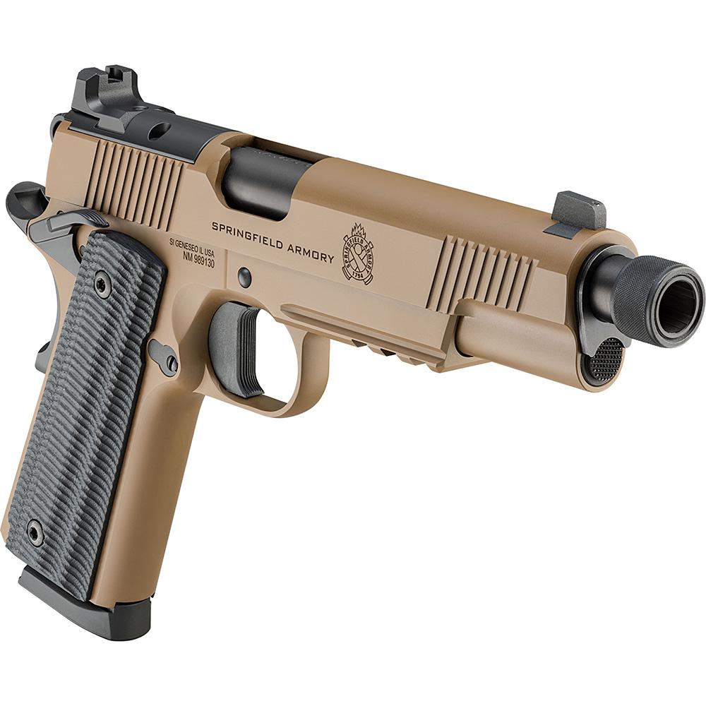 SPRINGFIELD ARMORY  1911 OPERATOR AOS 5.75 THREADED BRL 45 ACP PISTOL COYB