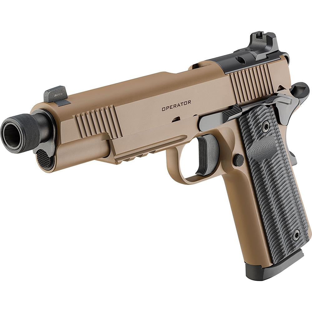 SPRINGFIELD ARMORY  1911 OPERATOR AOS 5.75 THREADED BRL 45 ACP PISTOL COYB