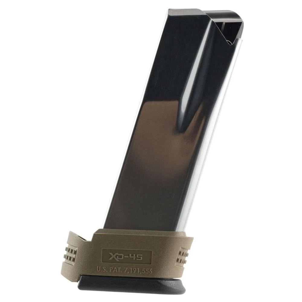 XD.45 ACP 13-RND CMPT MAG W/ DARK EARTH SLEEVE