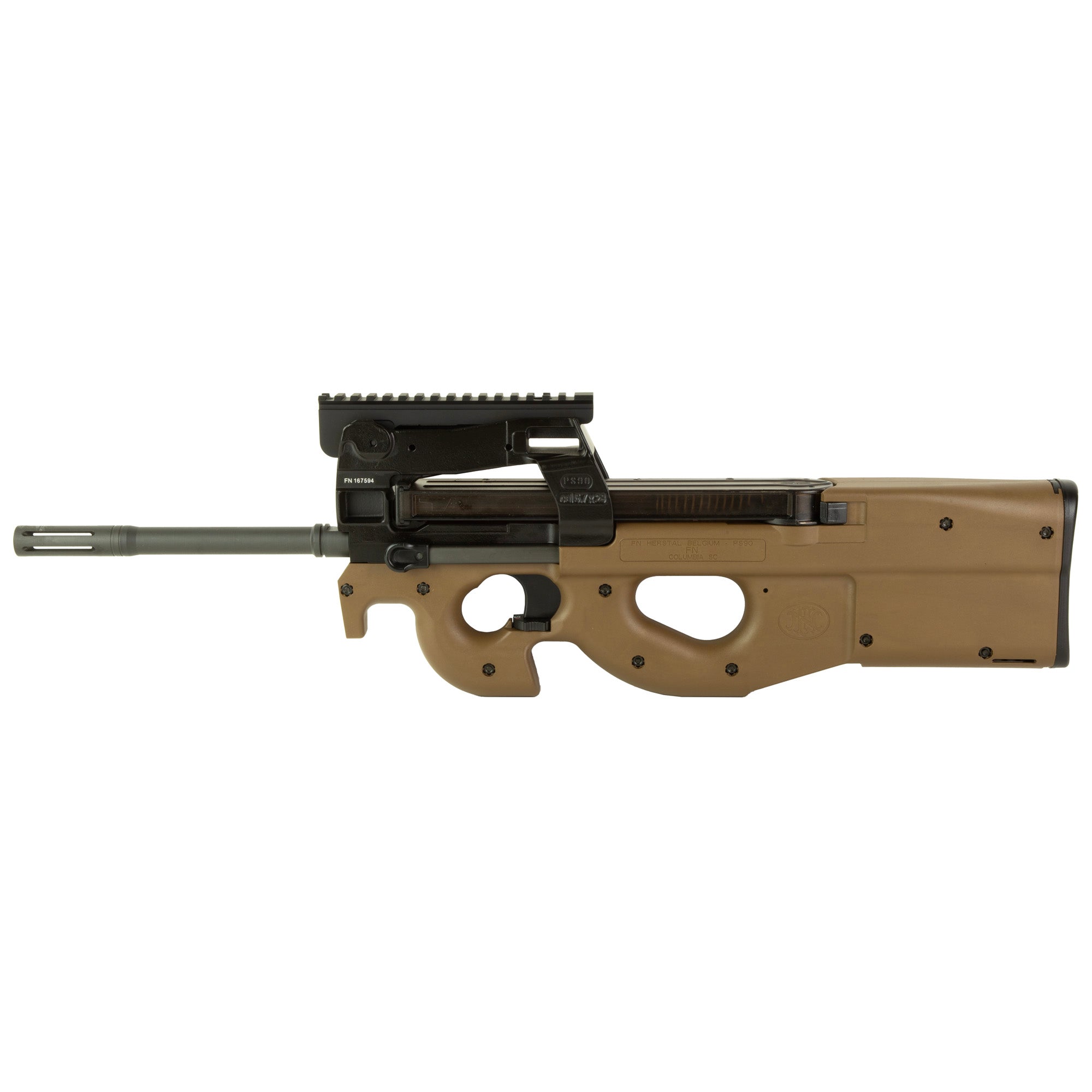 FN America Law Enf PS90, Semi-automatic, 5.7x28mm, 16.04" Barrel, Matte Finish