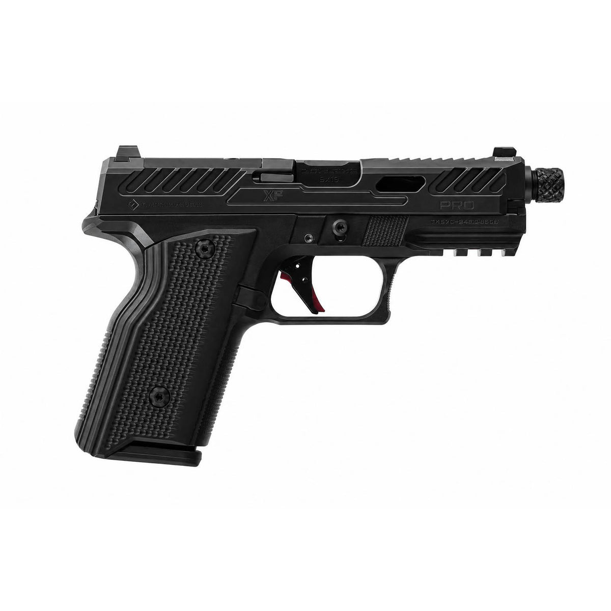Fusion XF PRO Black 9mm 4.25in BBL Thrd 15RD