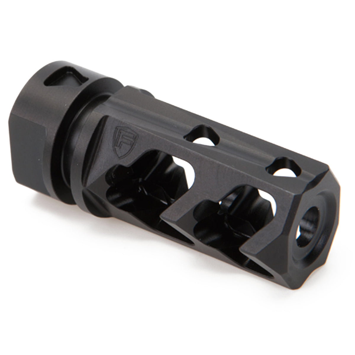 Fortis Manufacturing, Inc. Muzzle Brake, 5.56MM, Black Finish, Fortis Control Compatible