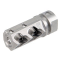 Fortis Manufacturing, Inc. Muzzle Brake, 5.56MM, Stainless Finish