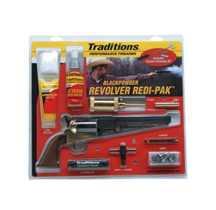 Traditions 1860 Army Redi-Pak / Walnut / Steel 8'' Blued Barrel