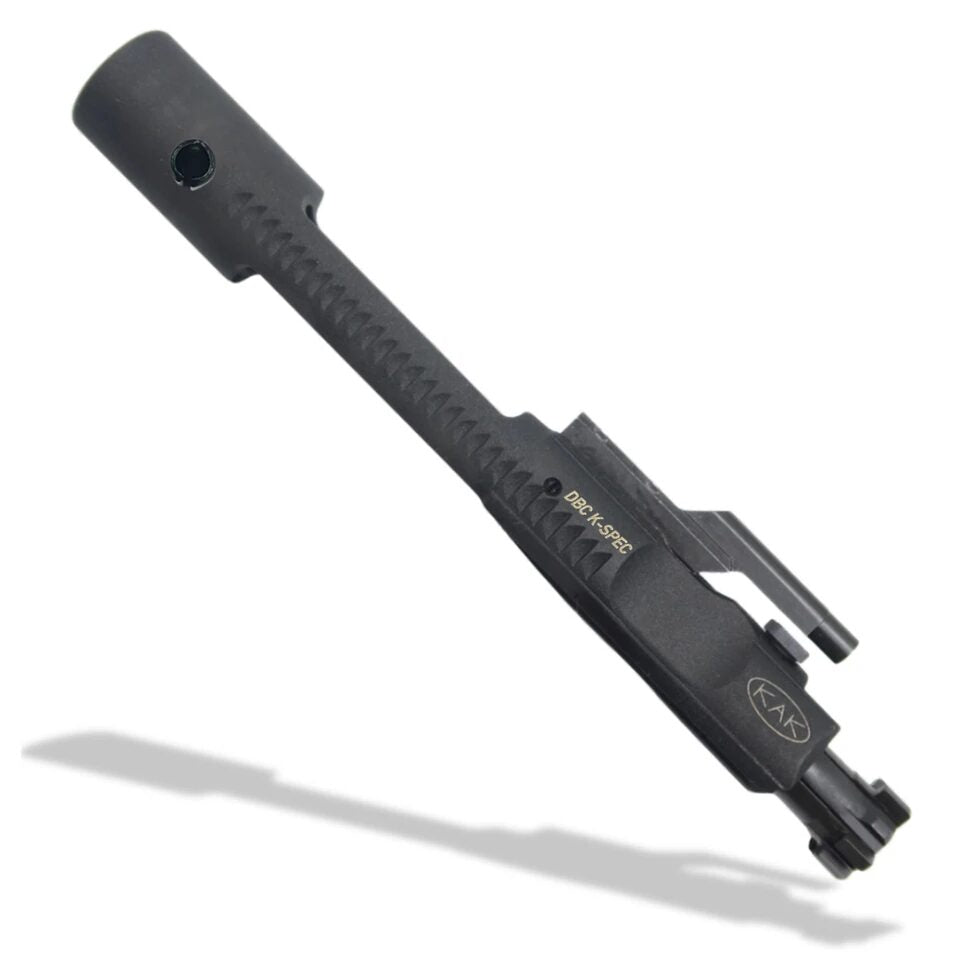 KAK Industry DBC K-SPEC-S AR-15 Bolt Carrier Group - 5.56 NATO / .300 Blackout - Down Vent - Single Ejector - Chrome-Lined Phosphate for FRTs