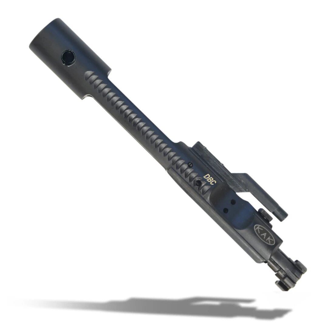 KAK Industry DBC AR-15 Bolt Carrier Group - 5.56 NATO / .300 Blackout - Chrome-Lined Phosphate for FRTs