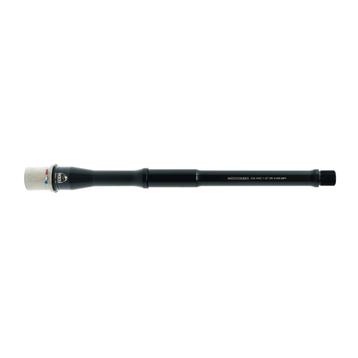 Faxon Firearms Match Series, Gunner Profile, Button Rifled, 338 ARC, 11.5" Threaded Barrel